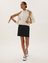Jersey Mini A-Line Skirt